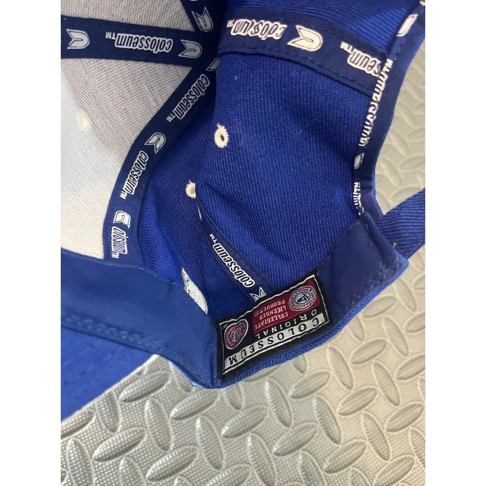 Colosseum Duke Blue Devils Hat Youth Blue Embroidered Adjustable Baseball Cap